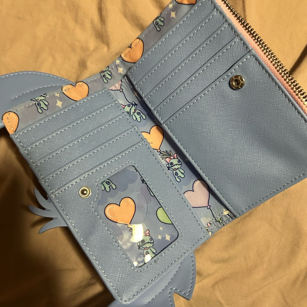 Loungefly Stitch Pastel Backpack and Wallet Set - Picture 4 of 5